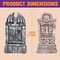 Halloween Foam RIP Graveyard Tombstones (5 Pack), Yard Sign Headstone Decorations and 10 Bonus Metal Stakes for Halloween Yard Outdoor Indoor Decorations